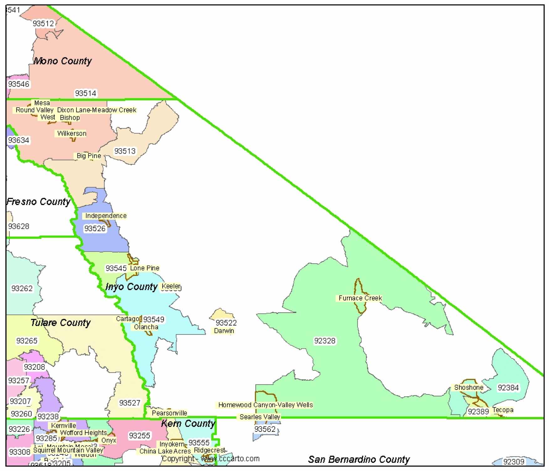California Zip Code Map Guide Find comprehensive zip code maps