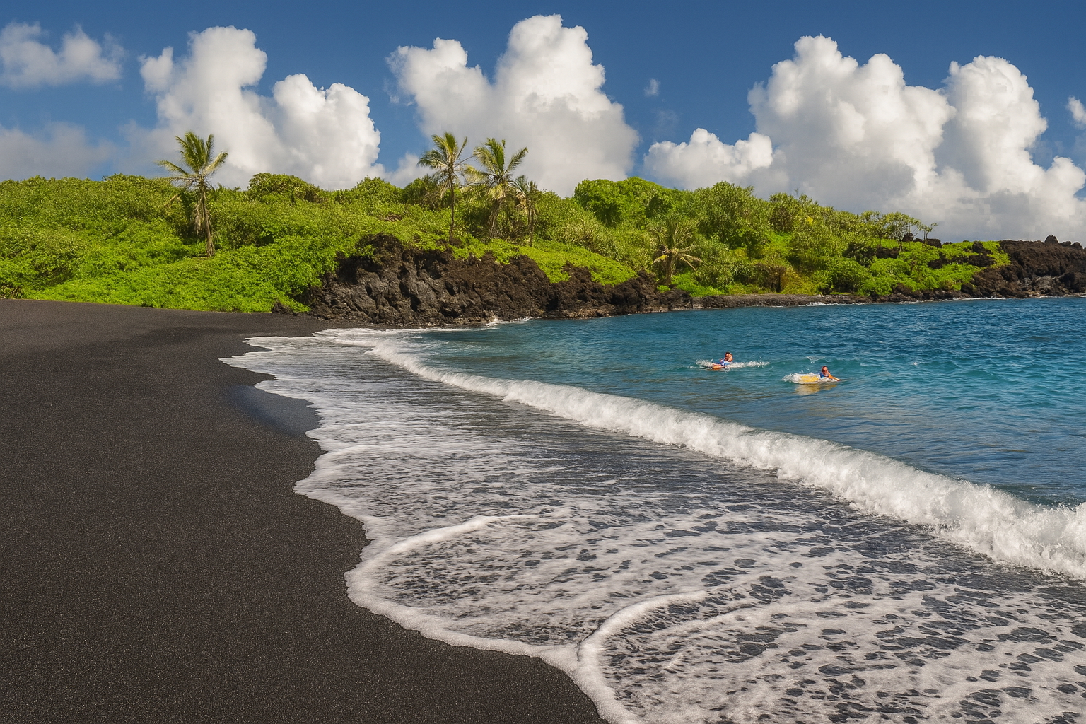 Pohoiki Isaac Hale Beach Park