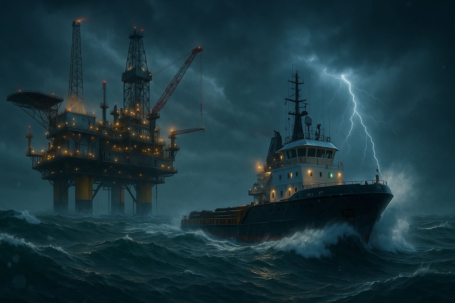 gom_oil rig in storm
