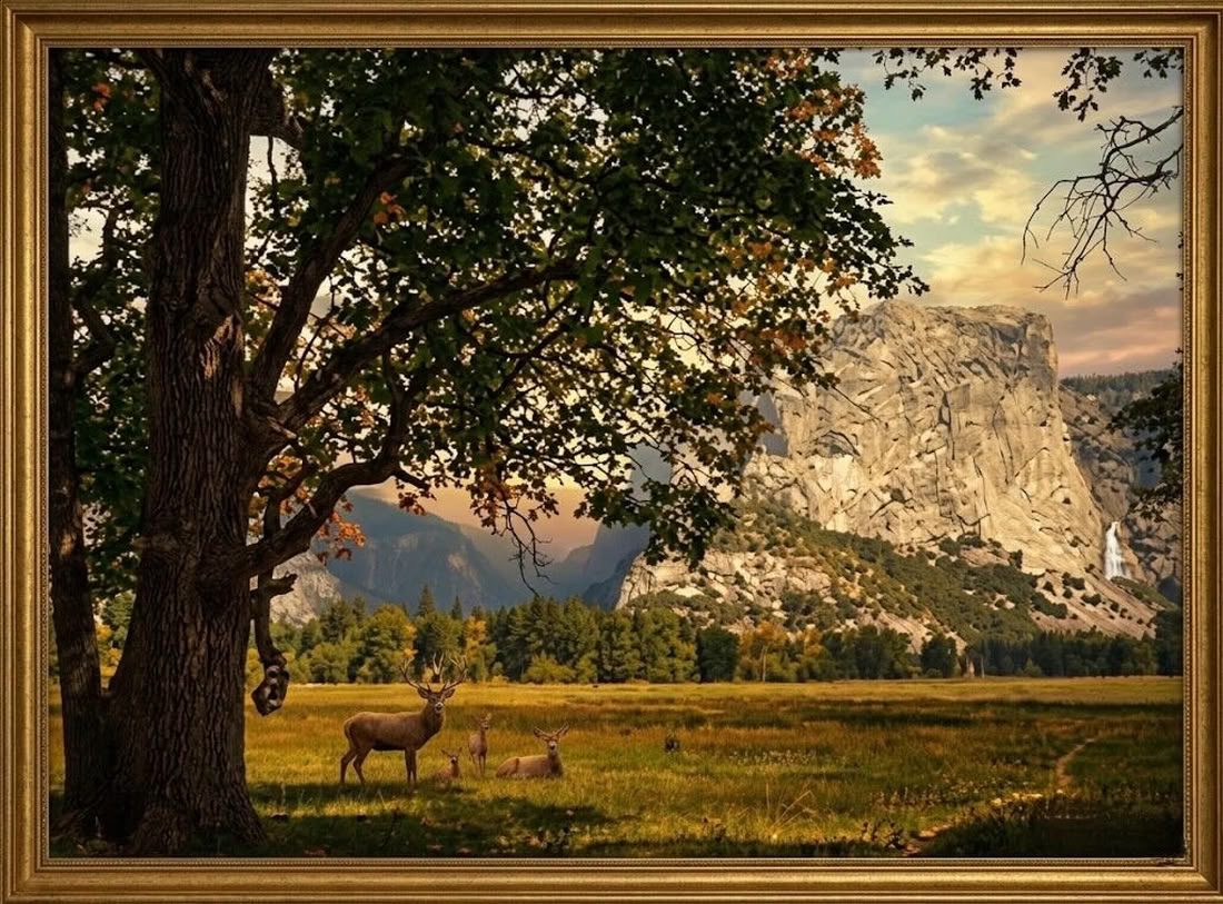 Hetch Hetchy Valley before flooding