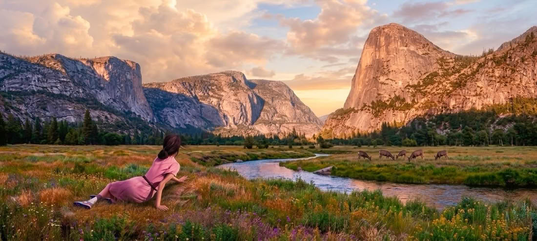 Enjoying restored Hetch Hetchy Valley