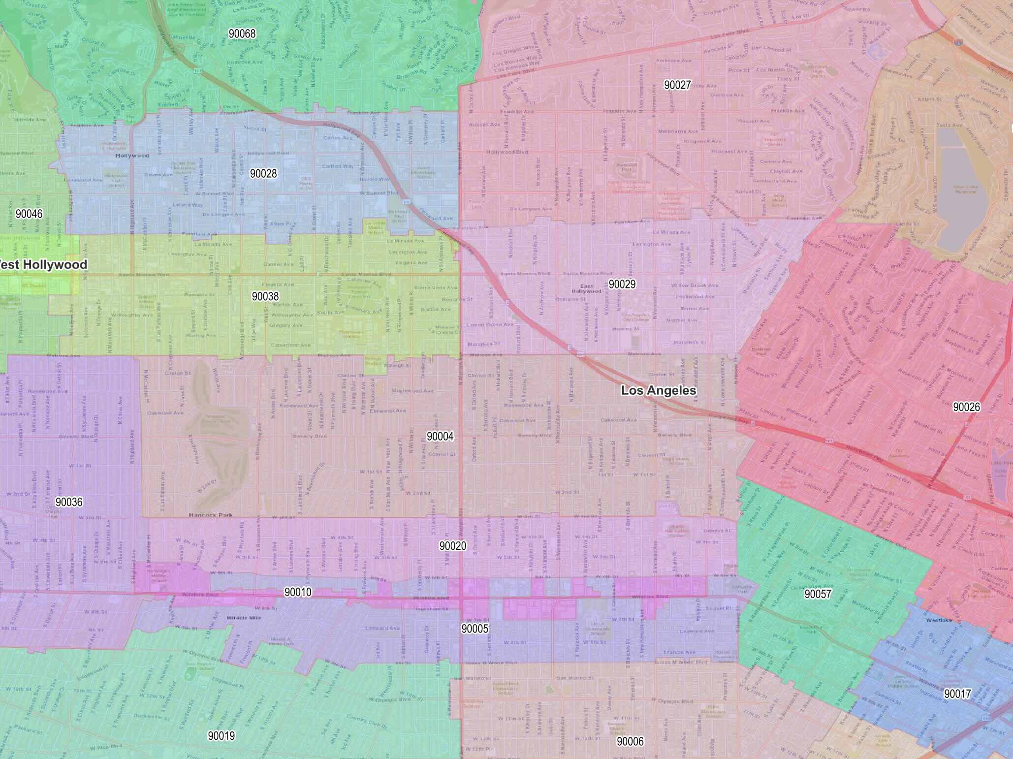 los angeles county zip_codes los angeles