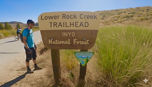 lower rock creek trail sign