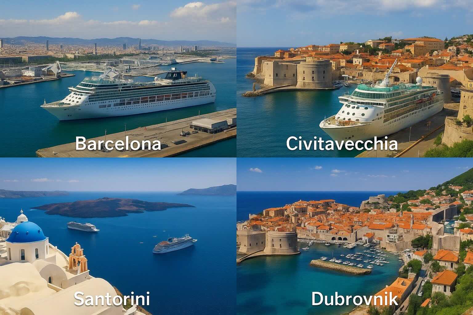 Popular Mediterranean Cruise Ports