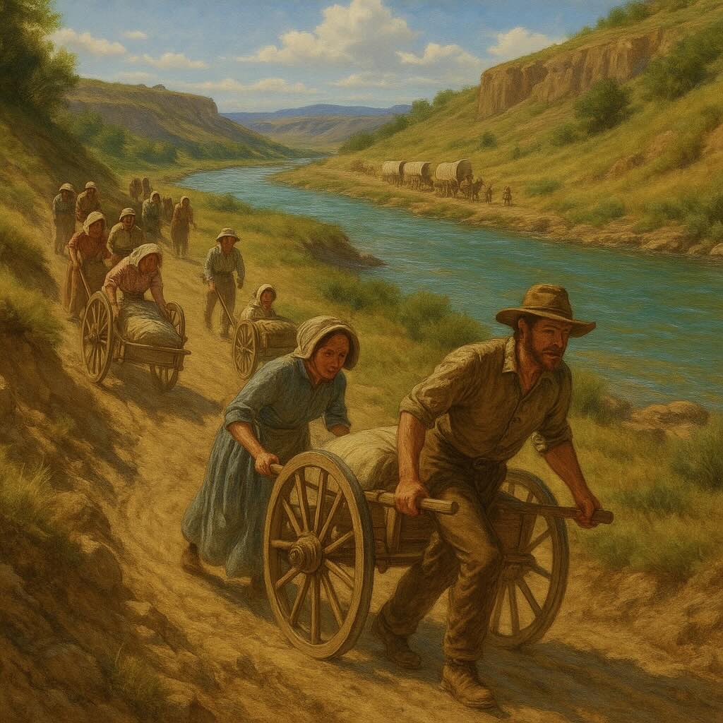 mormon trail carts