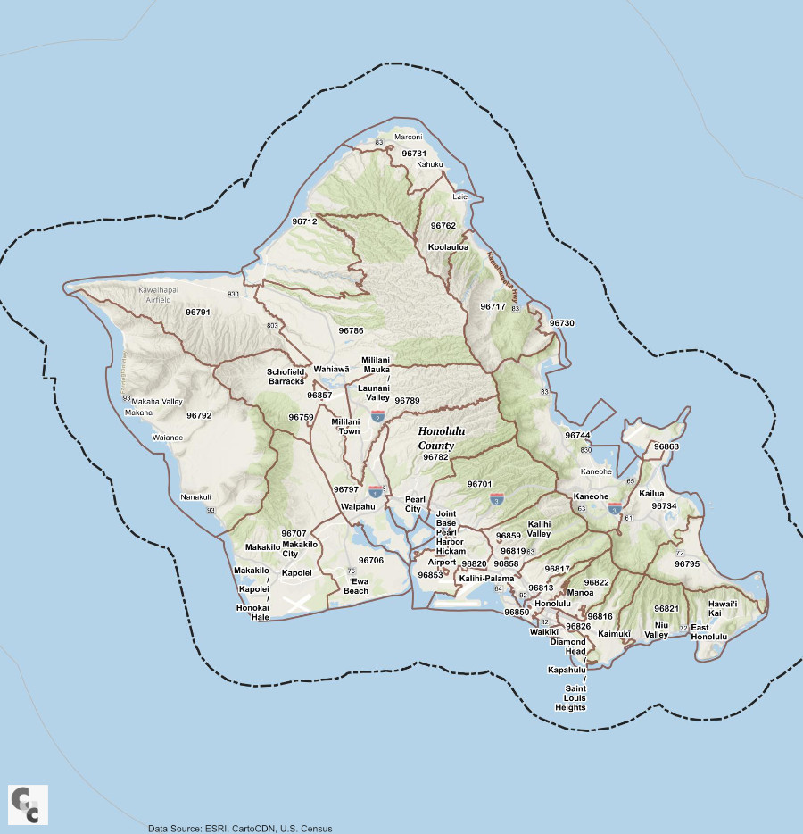 Las Vegas Zip Code Map