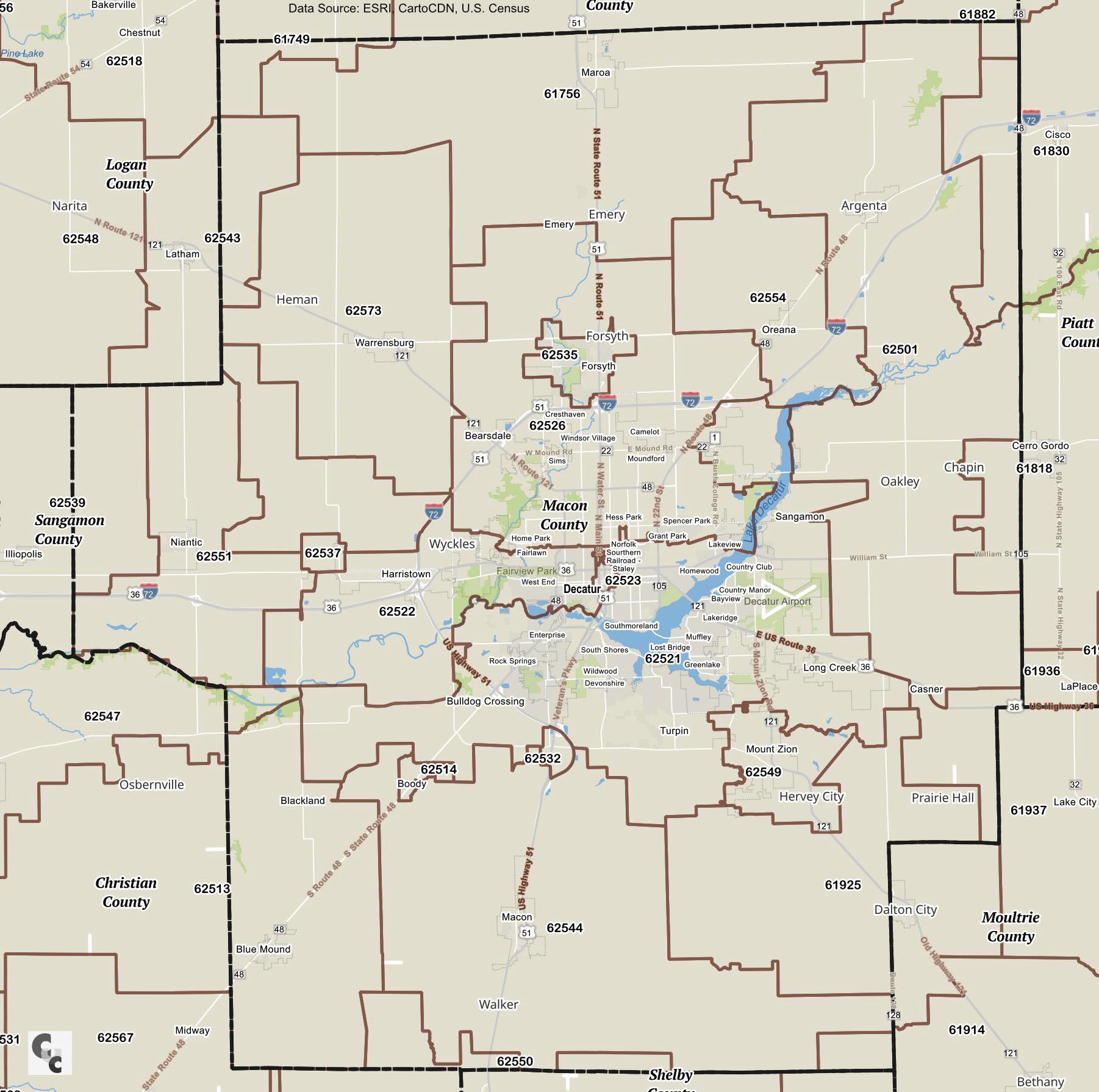 Zip Code Decatur Il