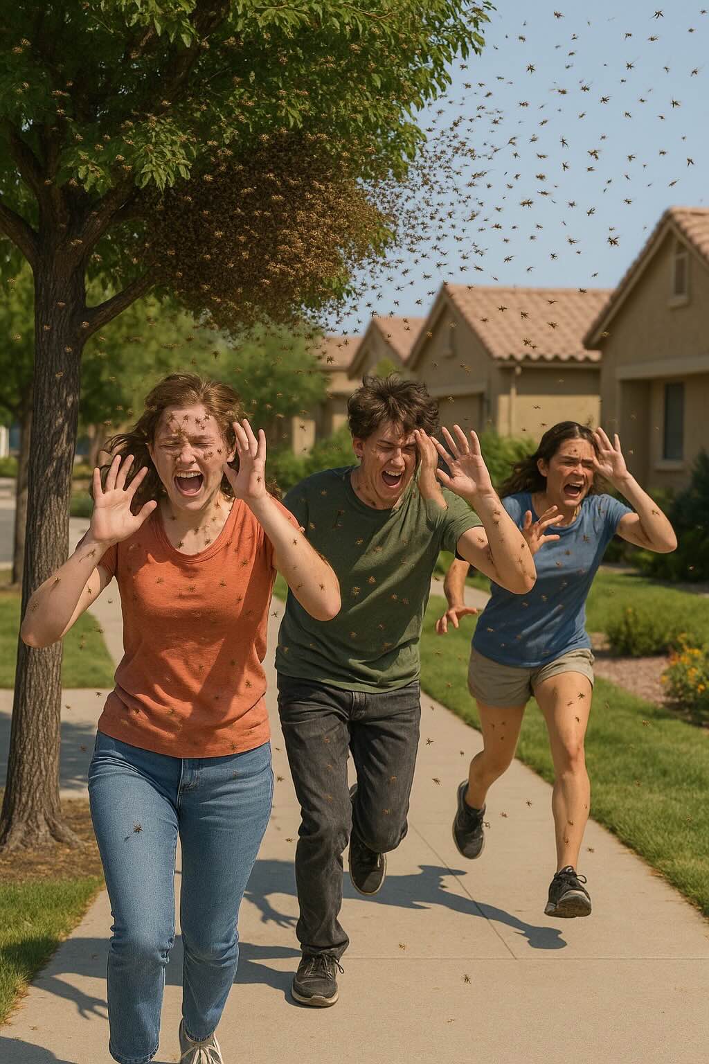 killer bees attack