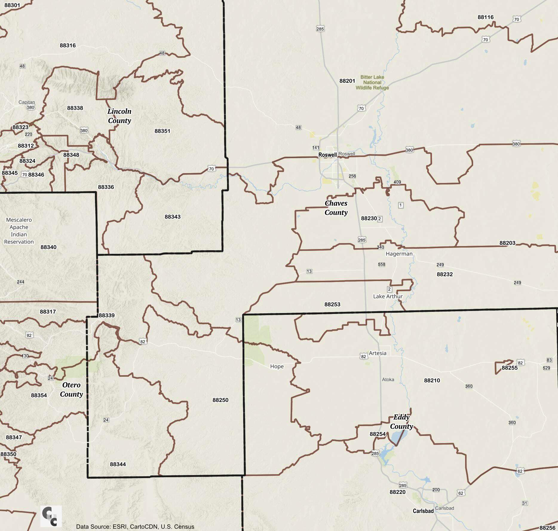Roswell New Mexico Zip Code