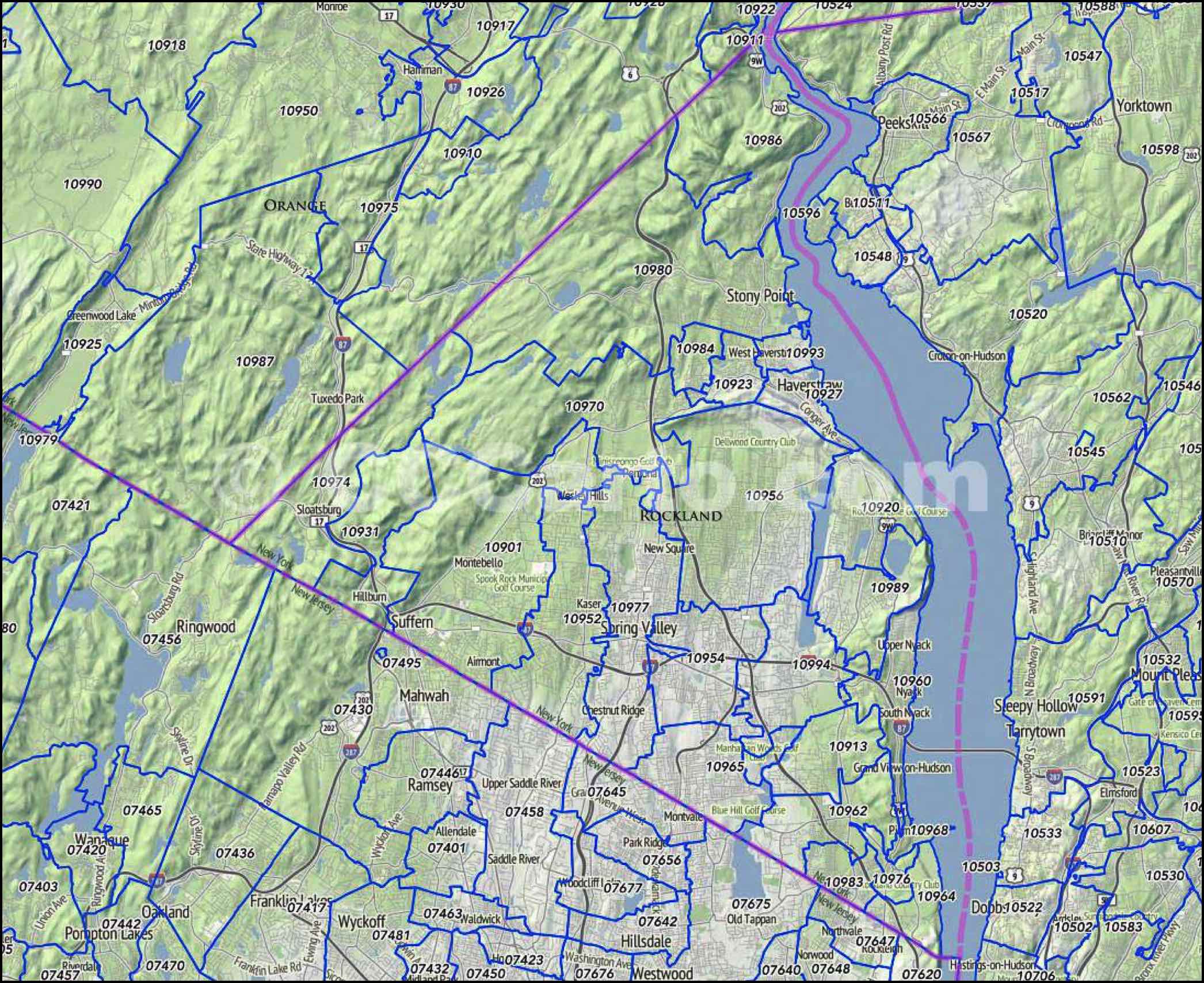 New York Zip Code Map Guide Find comprehensive zip code maps