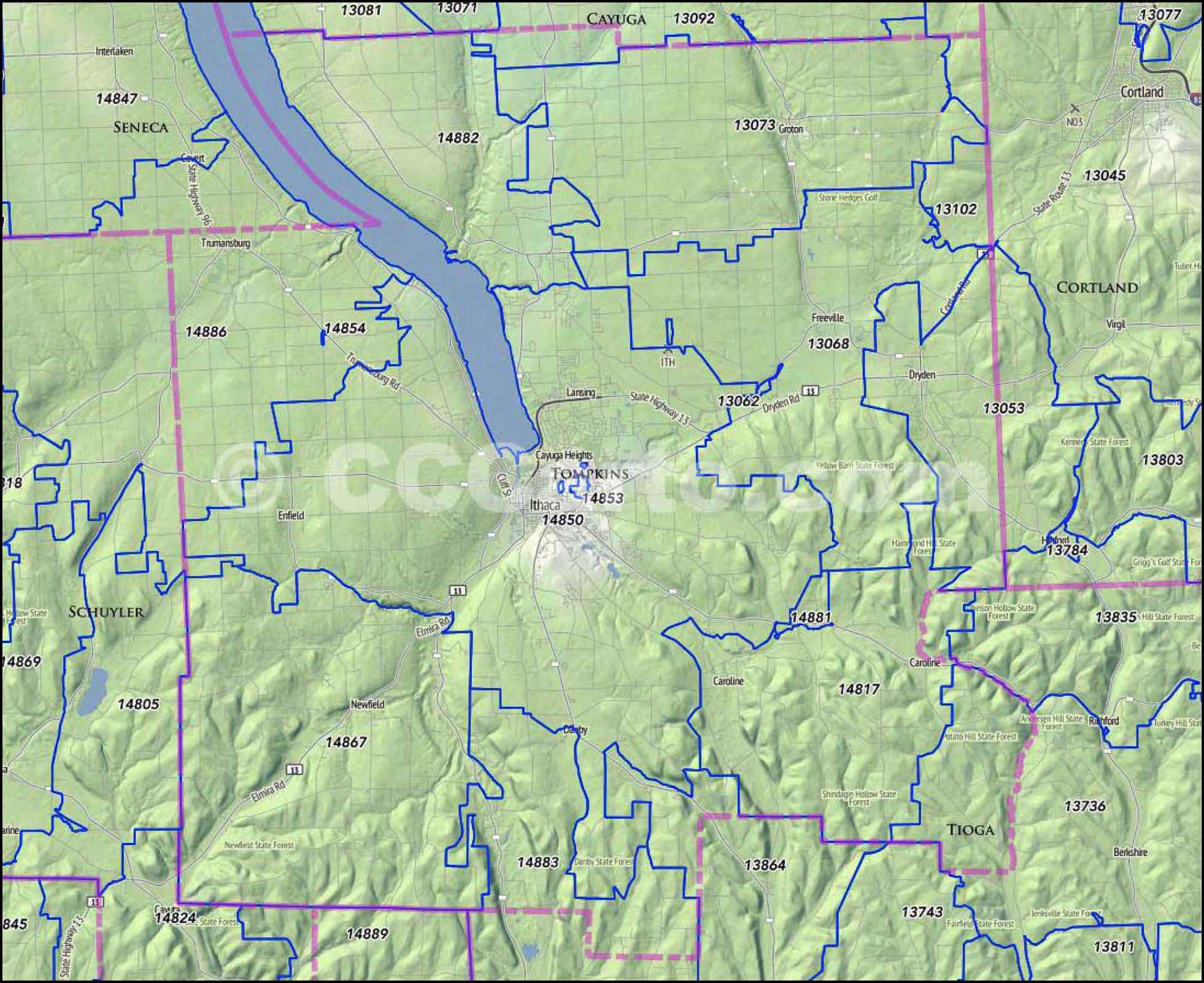 New York Zip Code Map Guide Find comprehensive zip code maps