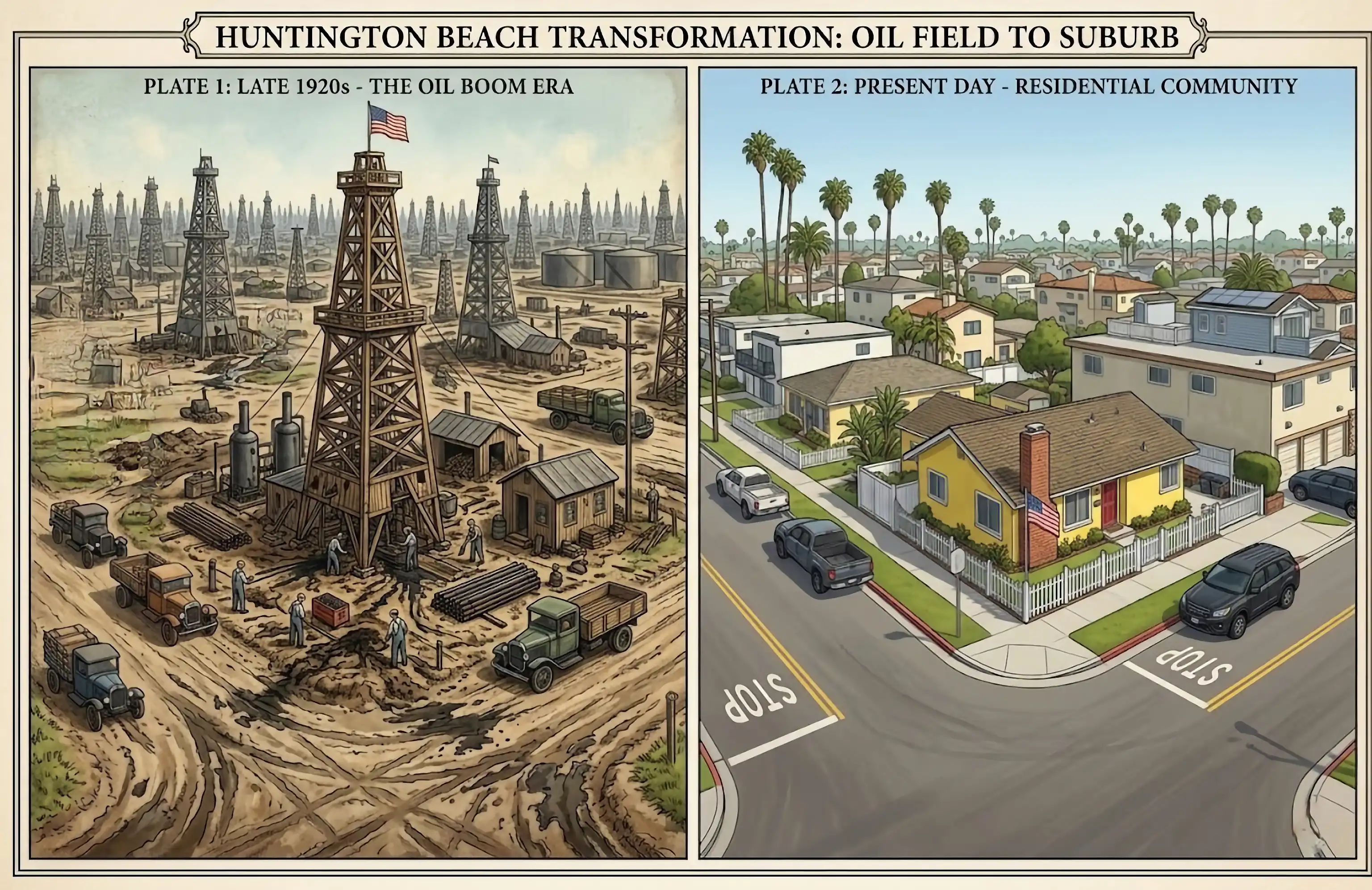 Huntington Beach Oil Legacy